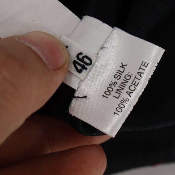 Favourbrook London Vest Mens 46 Silk Embroidered Floral Made in England Gilet - Picture 13 of 14